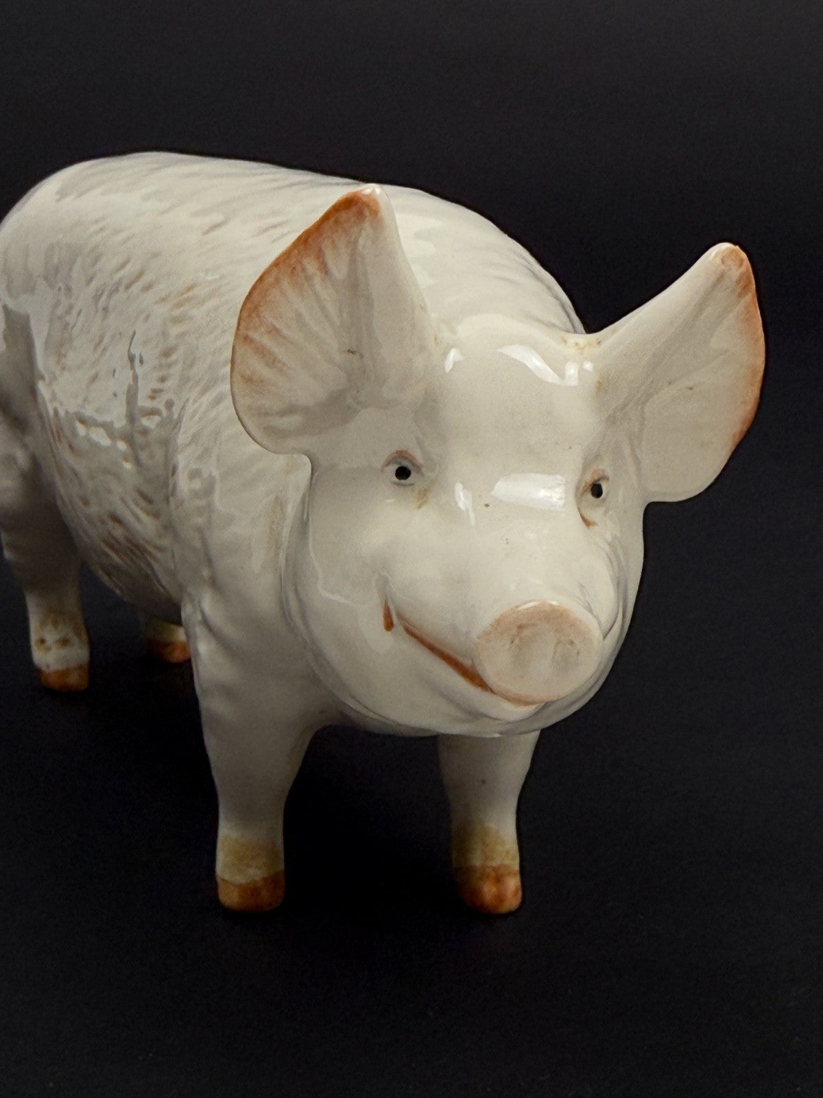 Cochon en porcelaine anglaise Beswick CH Boy 53