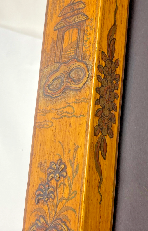 Miroir Asiatique En Bois Laqué N°2