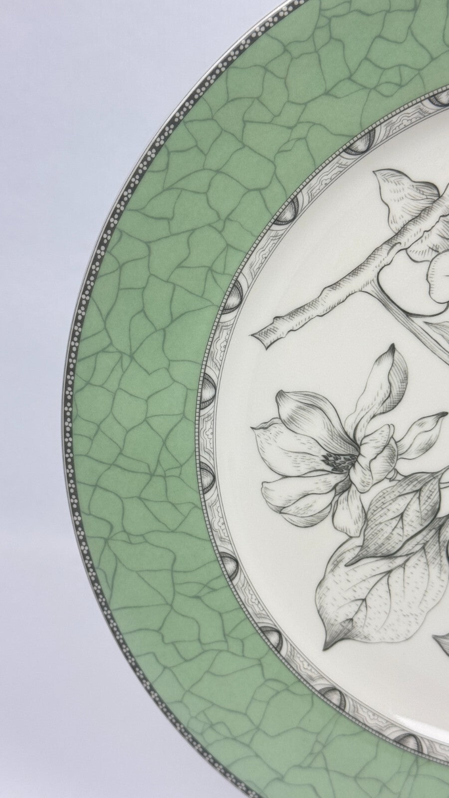 Pierre Frey pour Philippe Deshoulières, 6 assiettes de présentation Lorraine