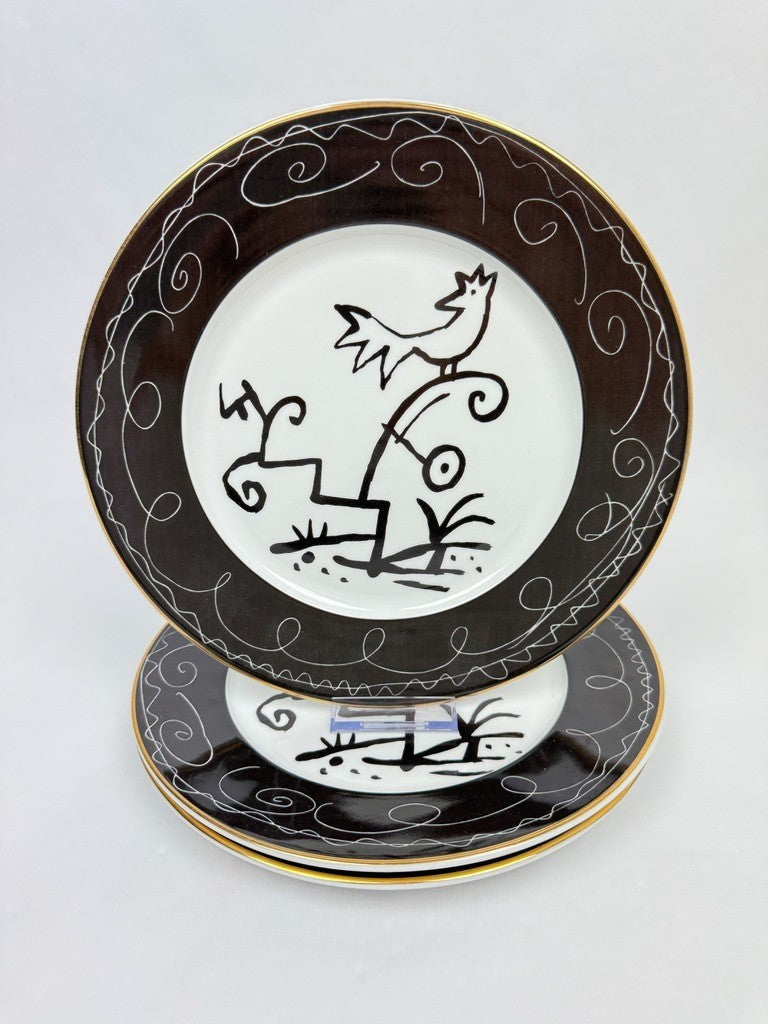 Javier Mariscal pour Bidasoa, suite de 18 assiettes