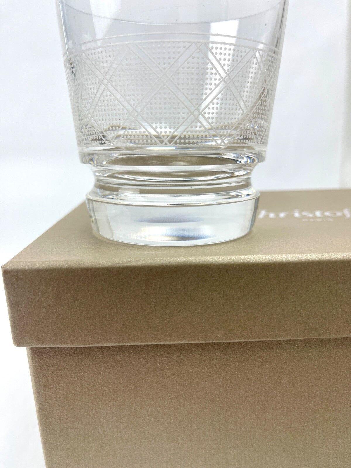 Christofle, Coffret De 2 Verres à Whisky Jardins d'Eden