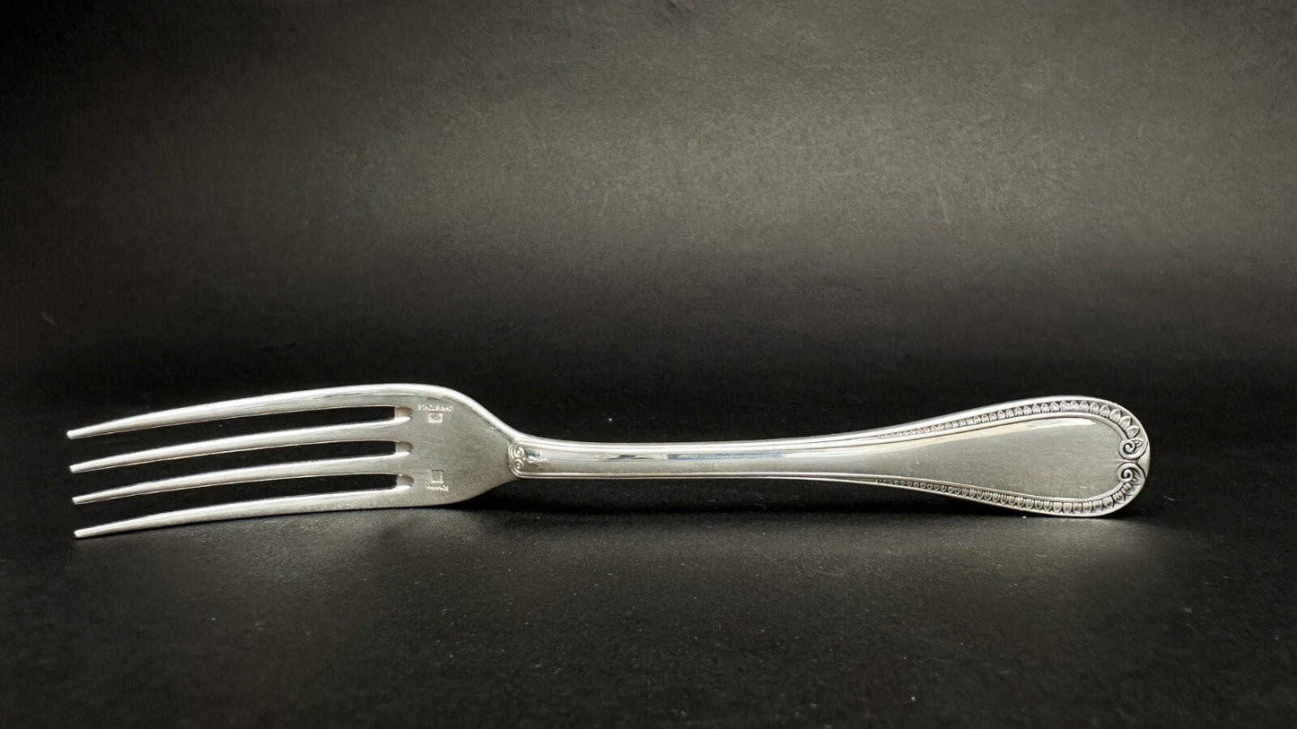 Christofle, Modèle Malmaison, Suite De 12 Fourchettes à Entremets