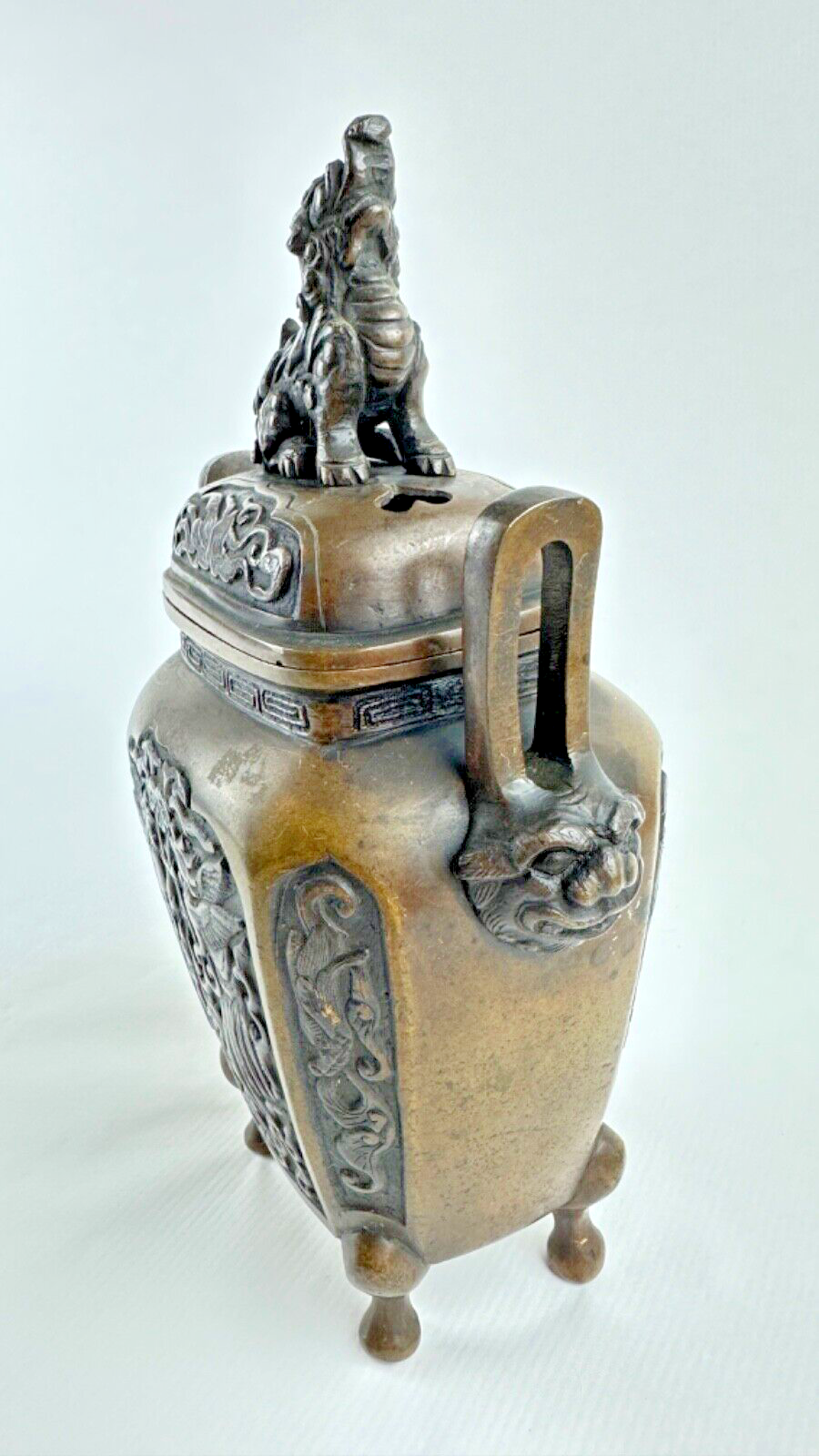 Brûle parfum en bronze - Japon - 20ème