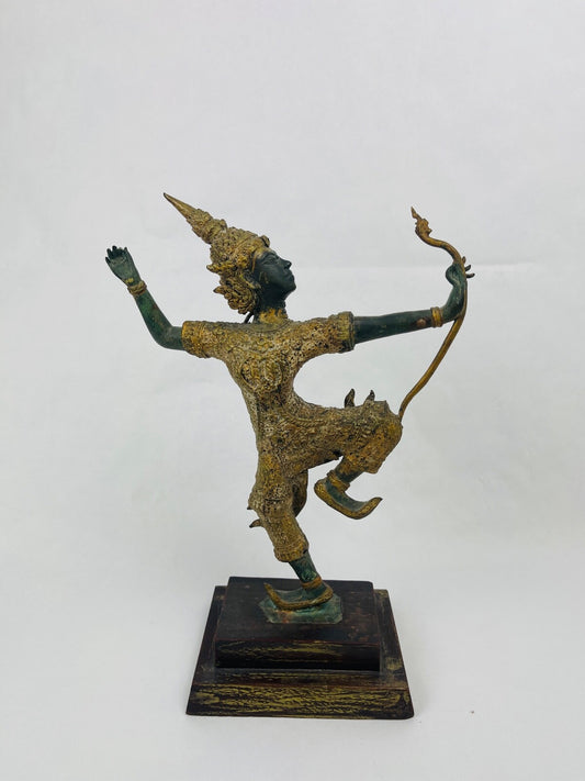 Statue, figurine en bronze Prince Rama