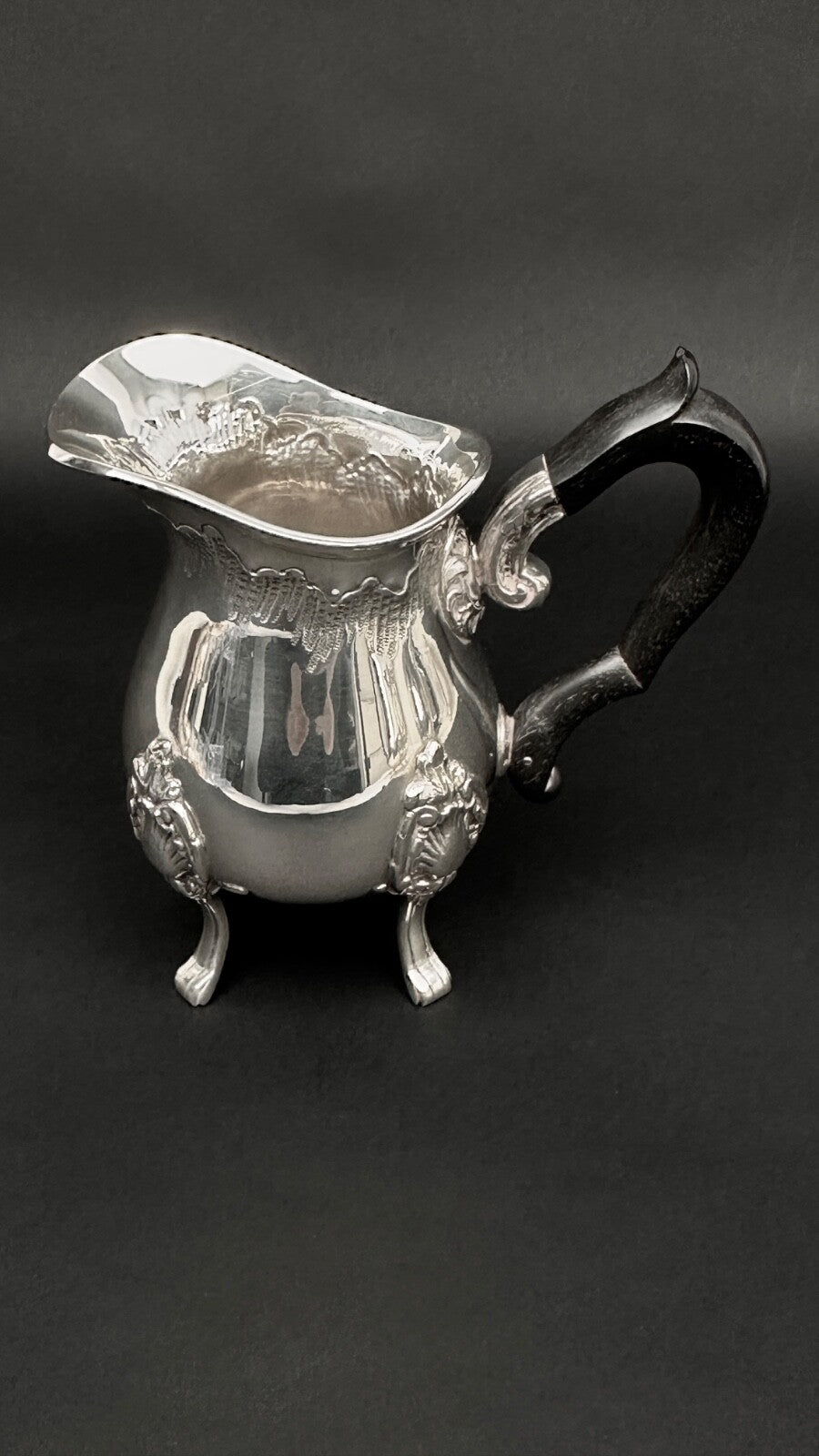 Service Thé-café En Métal Argenté Style Louis XV, 4 Pièces NEUF