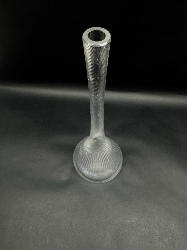 Vase Daum Nancy en cristal clair, XXe siècle