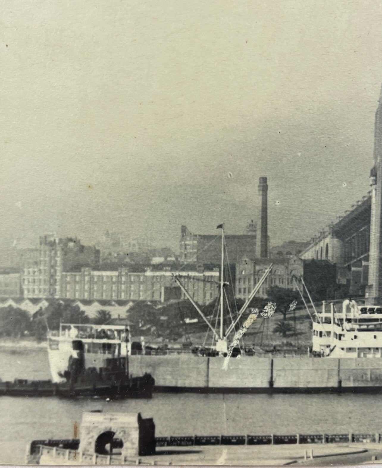 Grande photographie du pont de Sidney, Harbour bridge 1941, Mirrabooka ct Ekmann