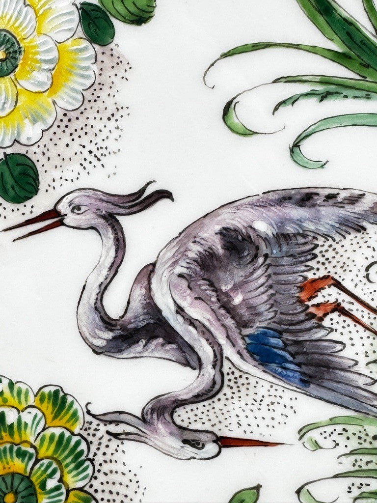 Plat en porcelaine de Limoges, Henri Creange