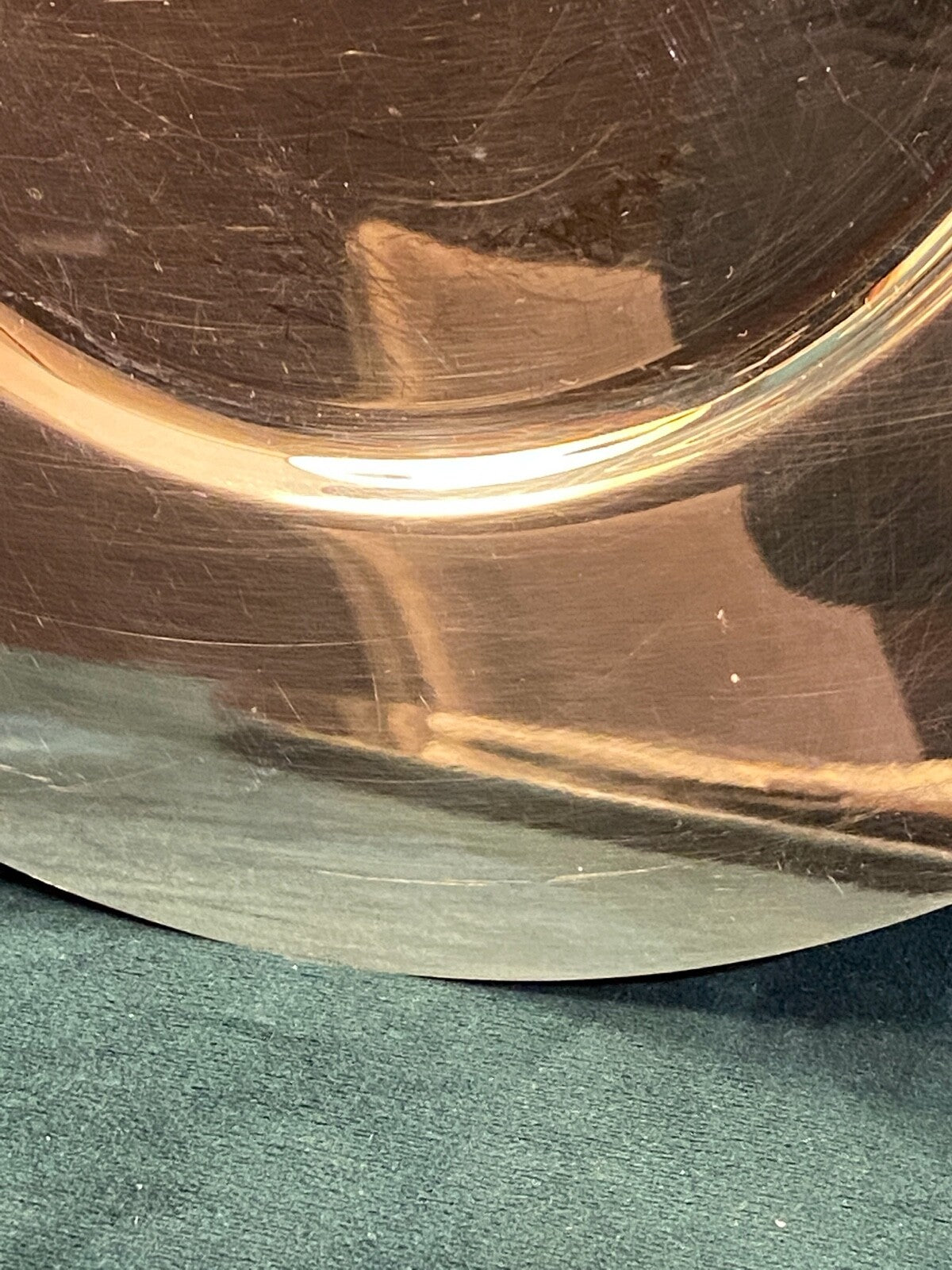 CHRISTOFLE - assiette de présentation en métal argenté modèle Ø 28,5 cm 