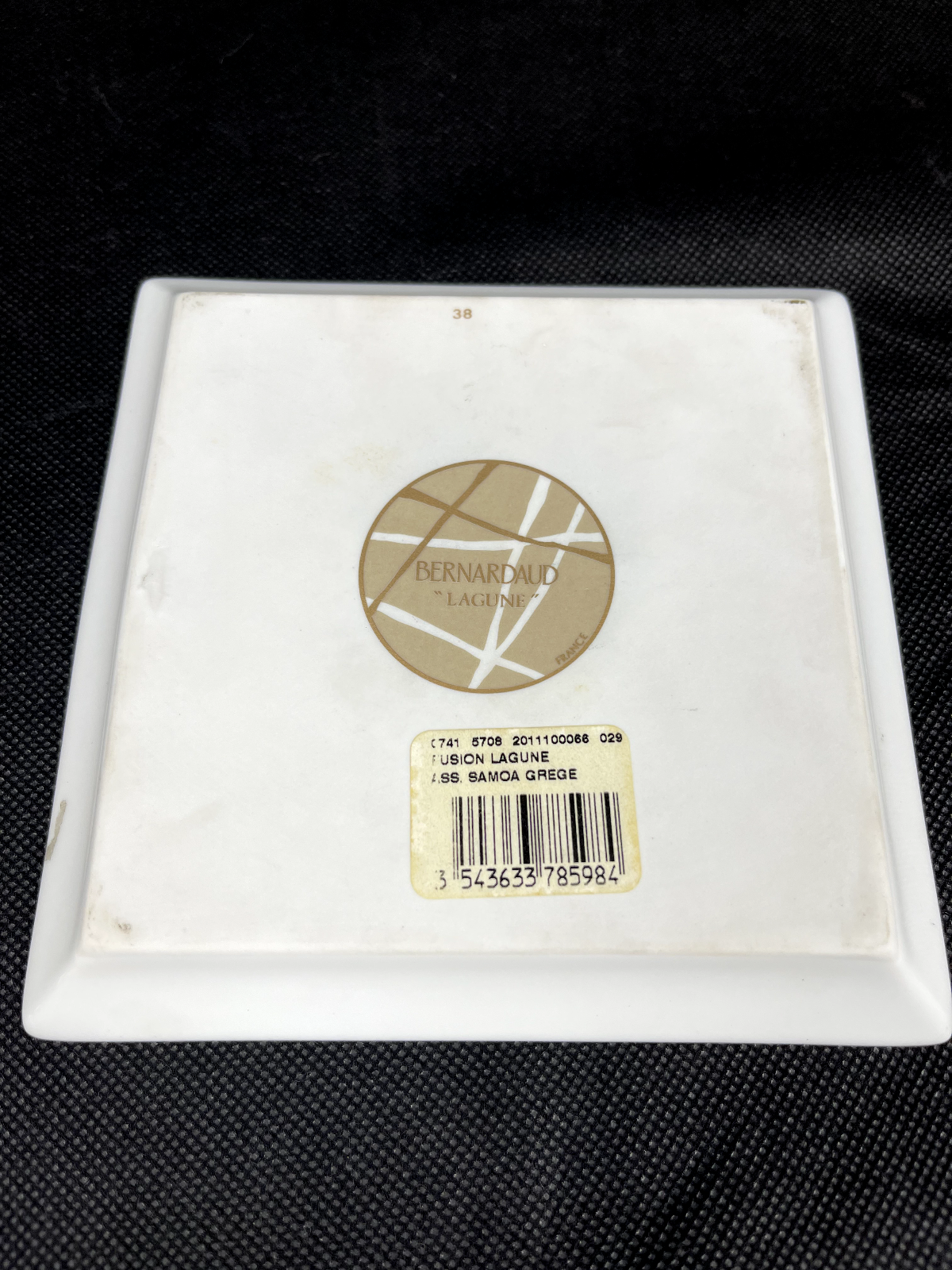 Bernardaud, coupelle modèle Lagune couleur flanelle