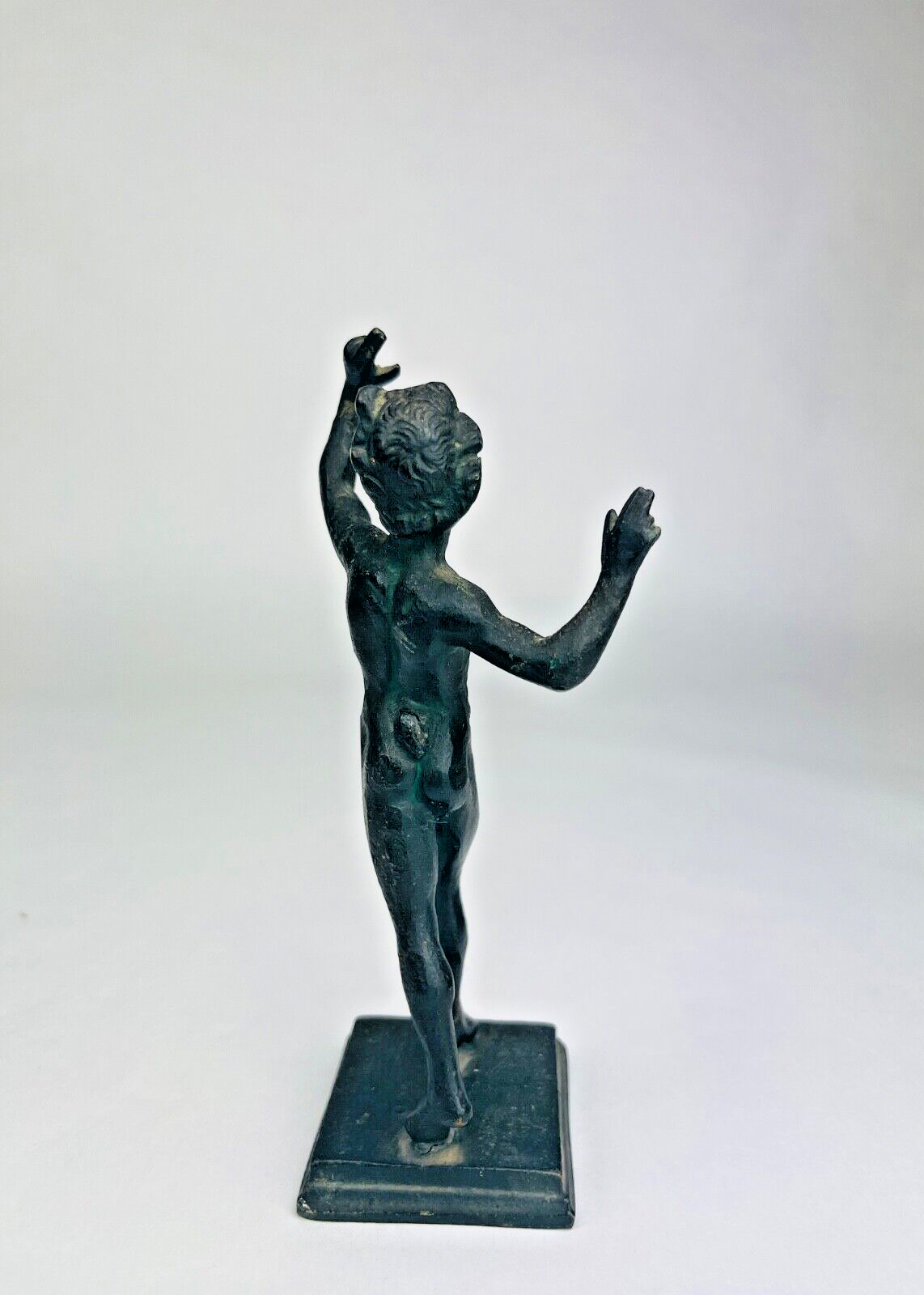 Sujet En Bronze, Réduction, Le Faune Dansant De Pompei