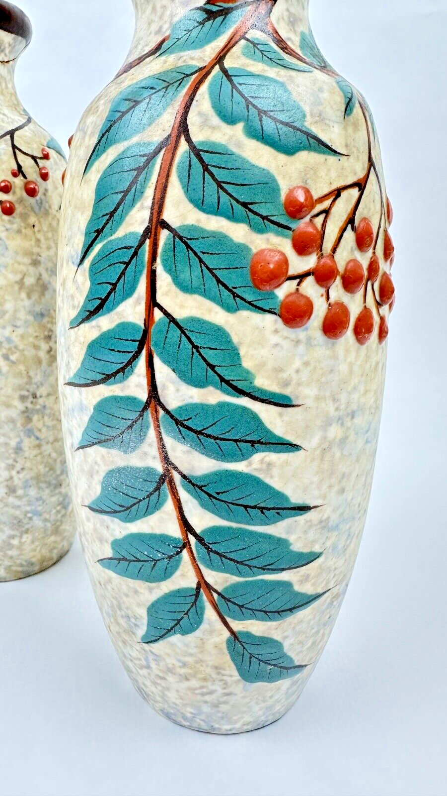 Belle Paire De Vases Art Déco De Louis Auguste Dage