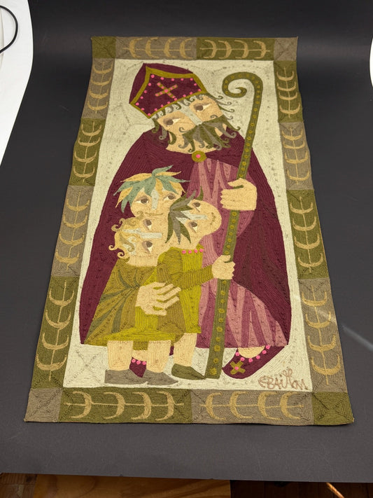 Tapisserie d'Elisabeth Baillon, Saint Nicolas
