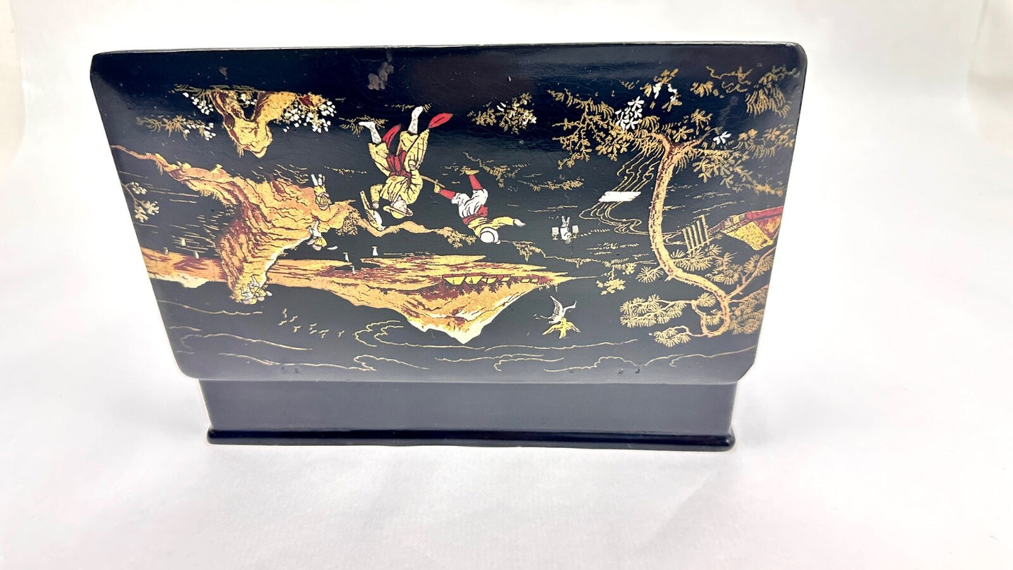 Boîte, Coffret En Carton Bouilli Napoléon III