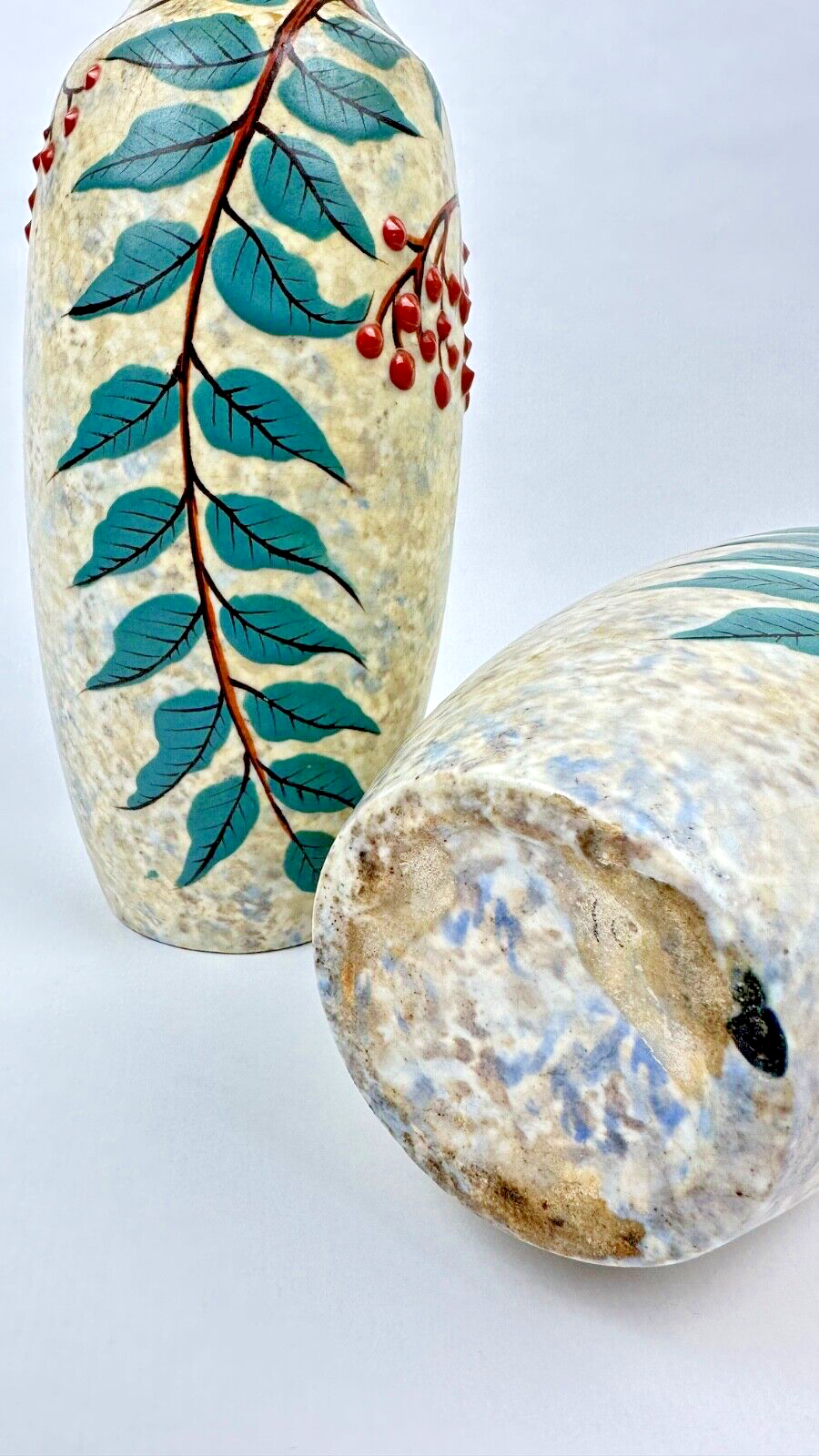 Belle Paire De Vases Art Déco De Louis Auguste Dage