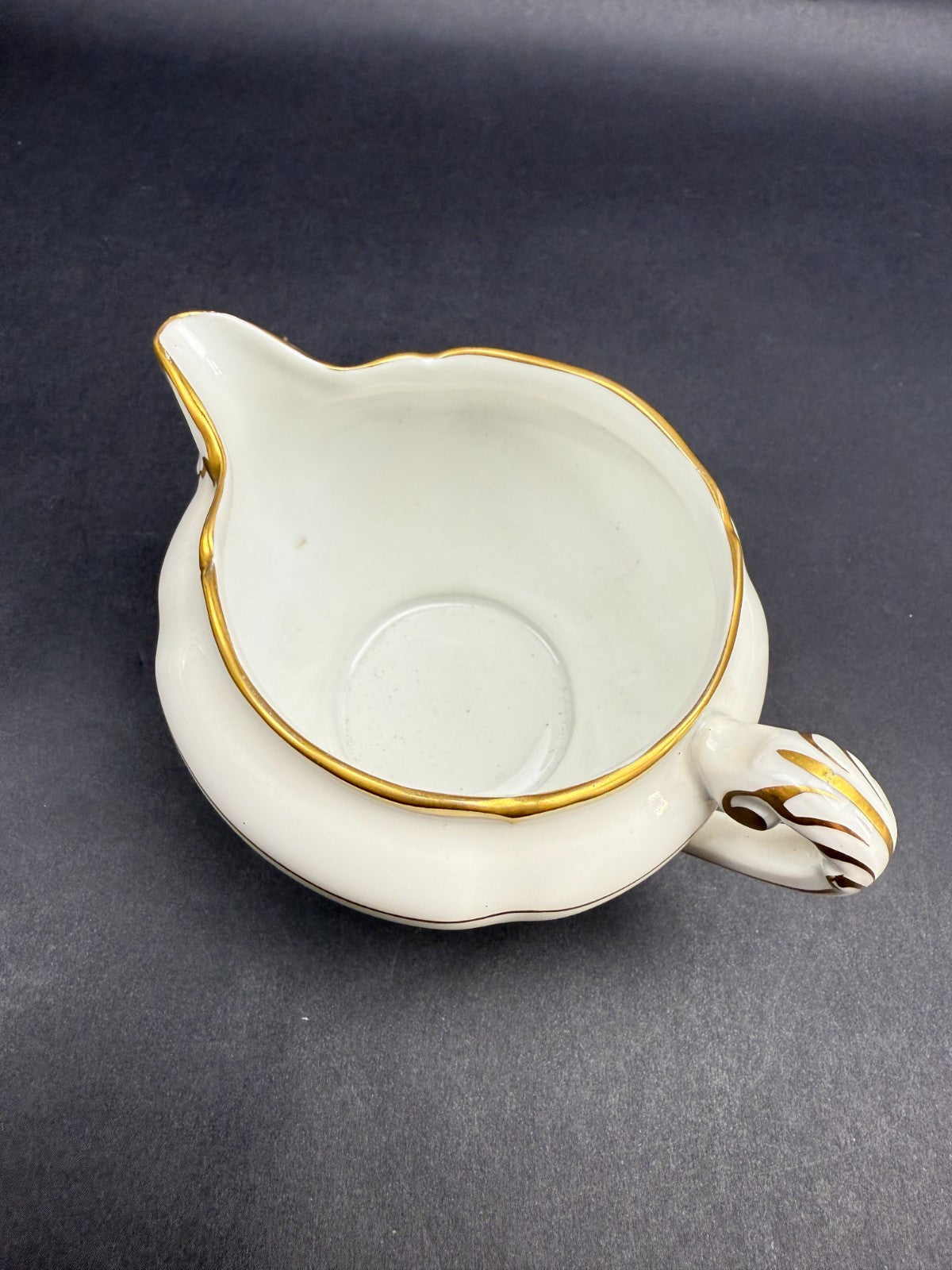 Service à thé individuel – Ancienne Fabrique Royale de Limoges Rehauts d’or fin