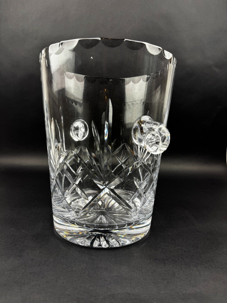 Cristal de Lorraine, très joli seau à champagne en cristal taillé