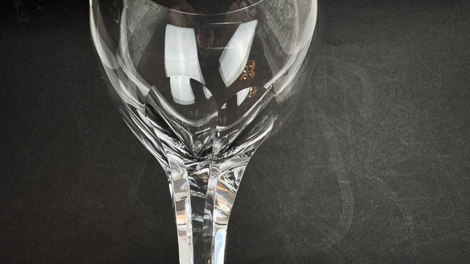 Lalique suite de 6 verres à eau modèle Tuileries