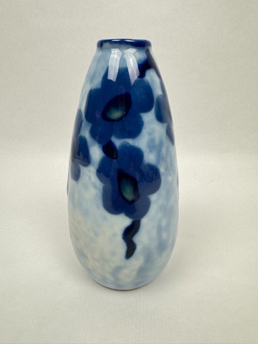 Vase n°4 Tharaud - Années 1950/60 - Décor Flambé Bleu Rare