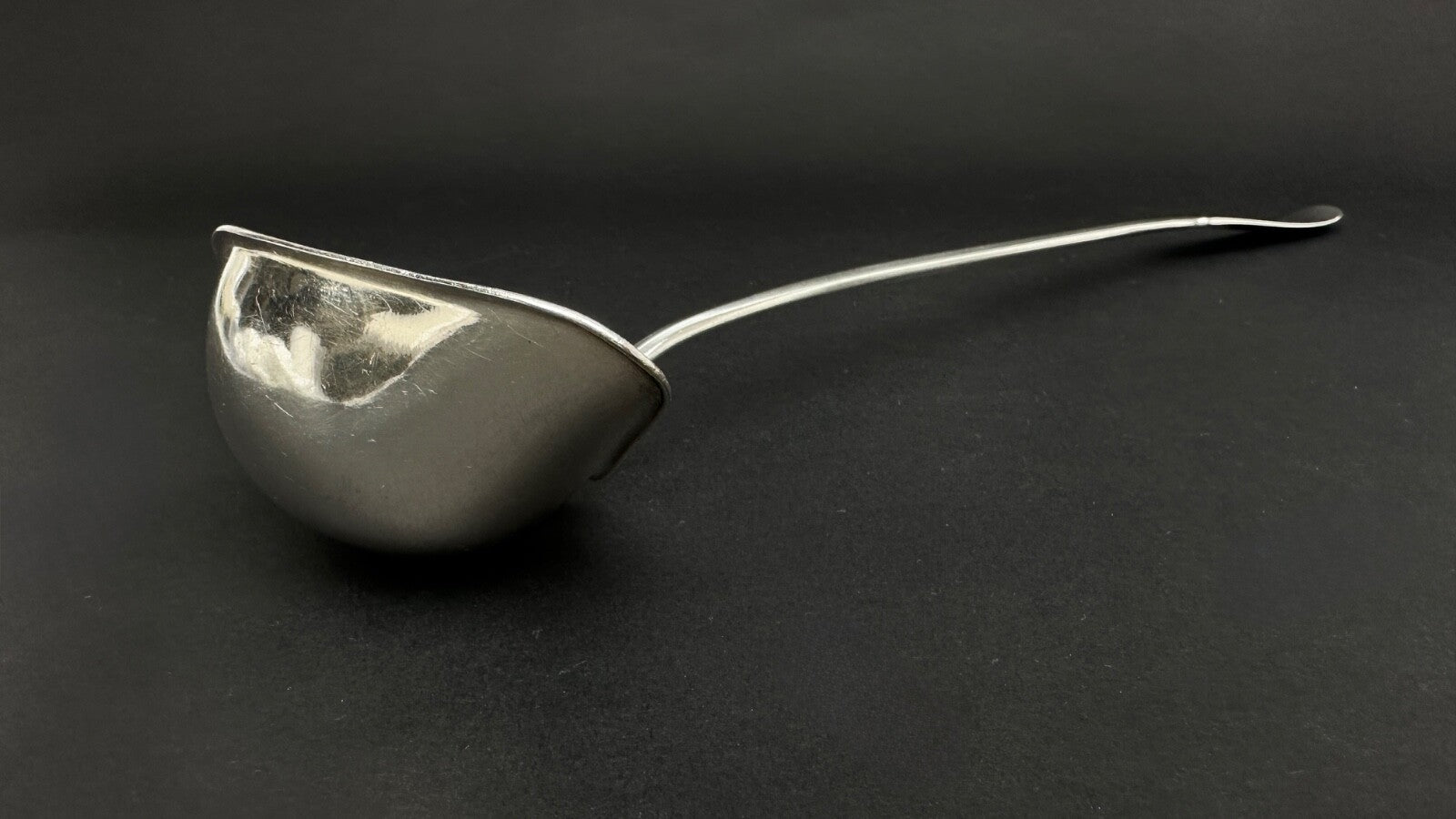 Louche à crème modèle uni plat orfèvre Halfen