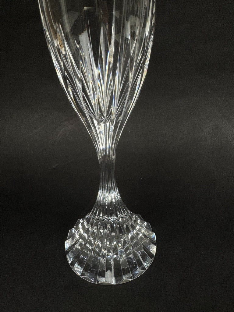 Série de 6 flûtes à champagne Masséna de Baccarat état neuf !