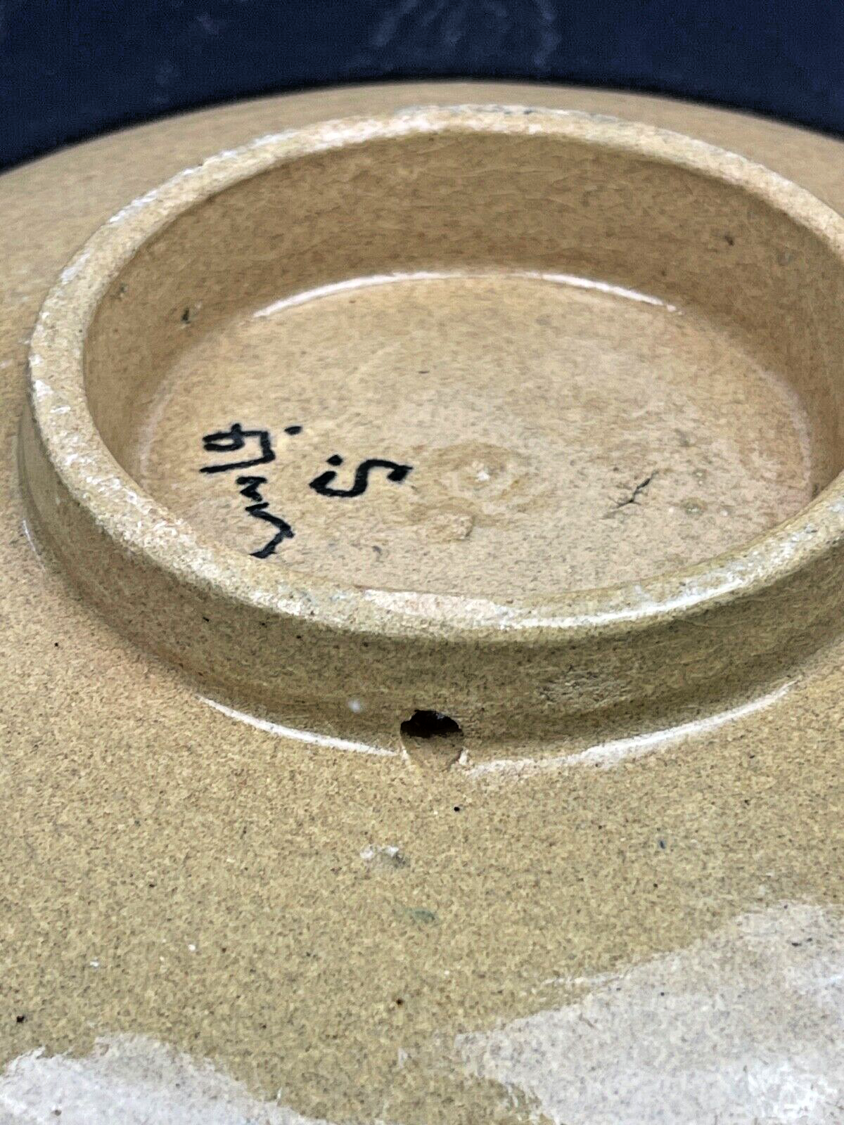 Maroc, Coupe, Assiette Sur Talon En Faïence De Fès Serghini Père N°2