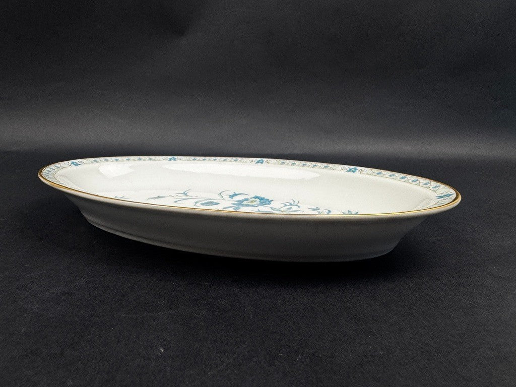 Ravier Haviland Limoges Nankin décor bleu et or