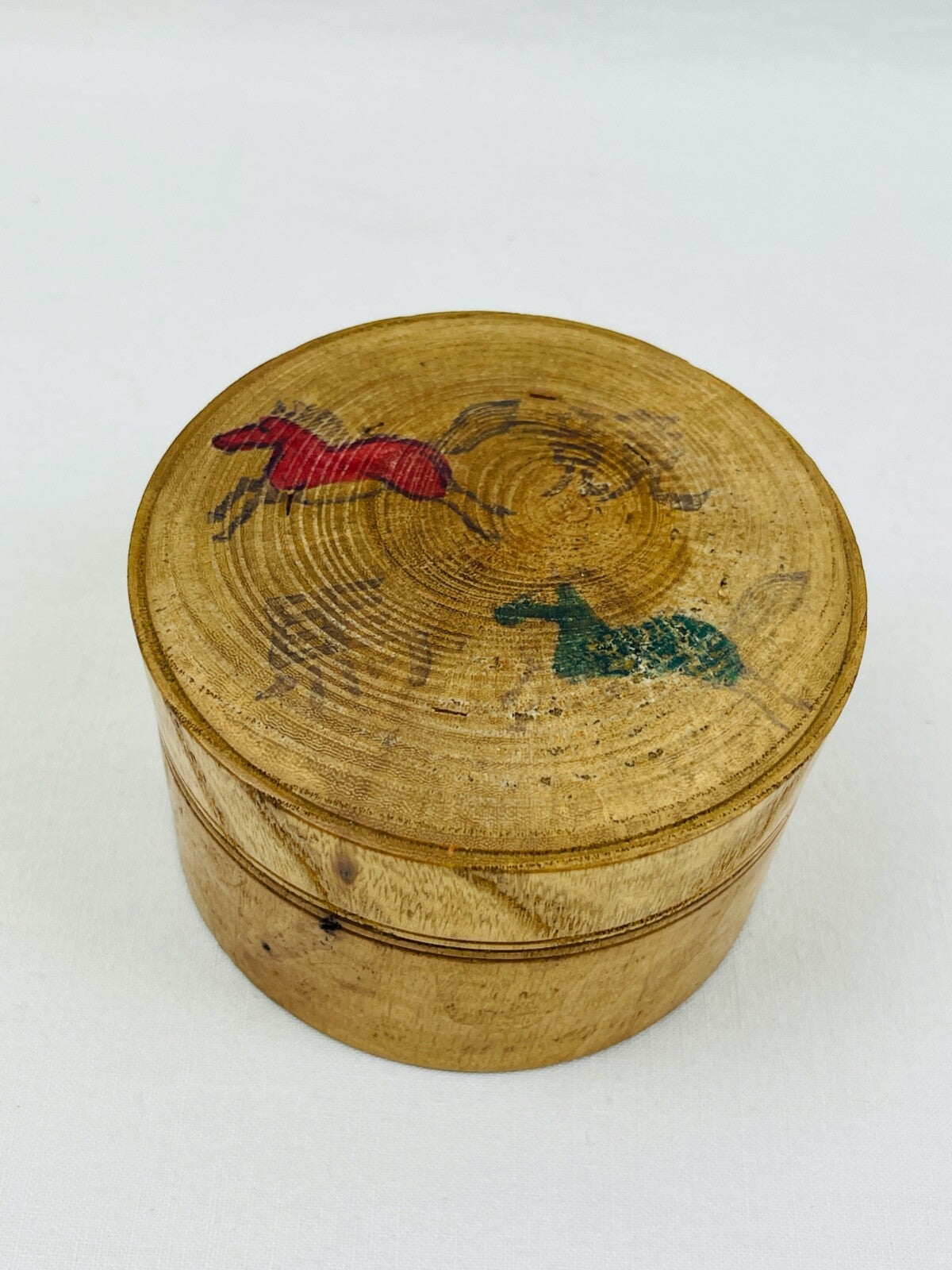 Jeu de loterie, courses de chevaux en bois Chine ou Japon