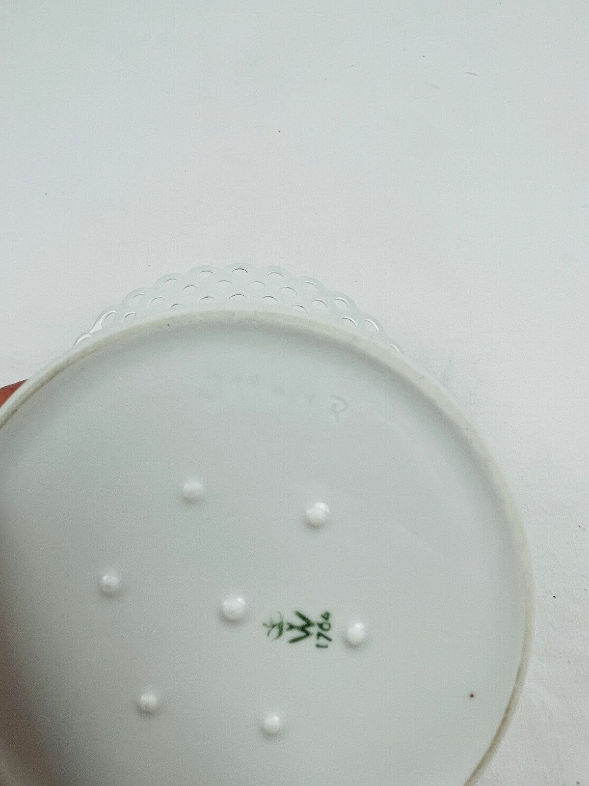 WALLENDORF Thuringe Vase en Porcelaine