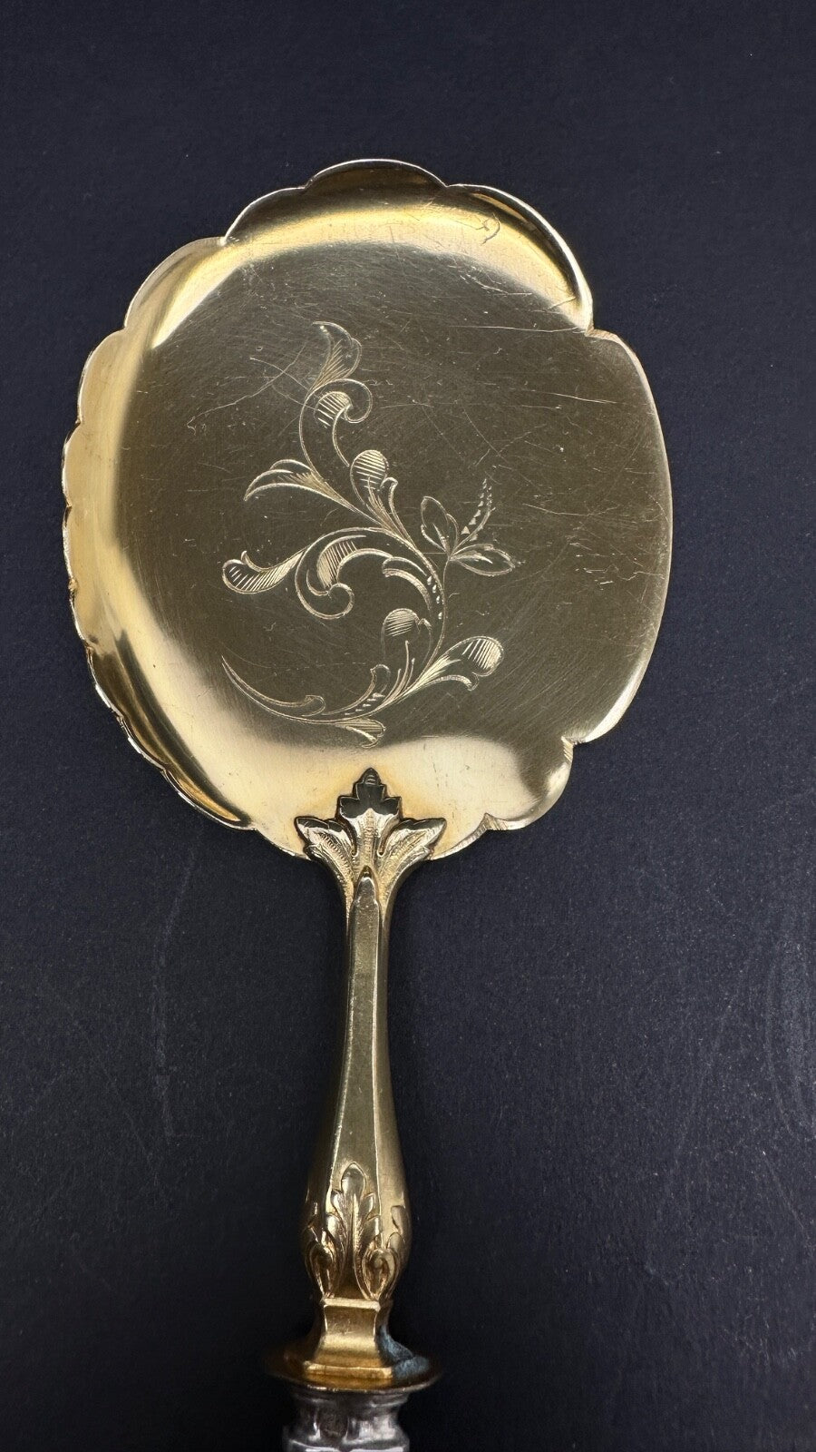 Couteau à Gâteaux, à Glace Et Pelle à Fruits En Argent, Couverts à Dessert