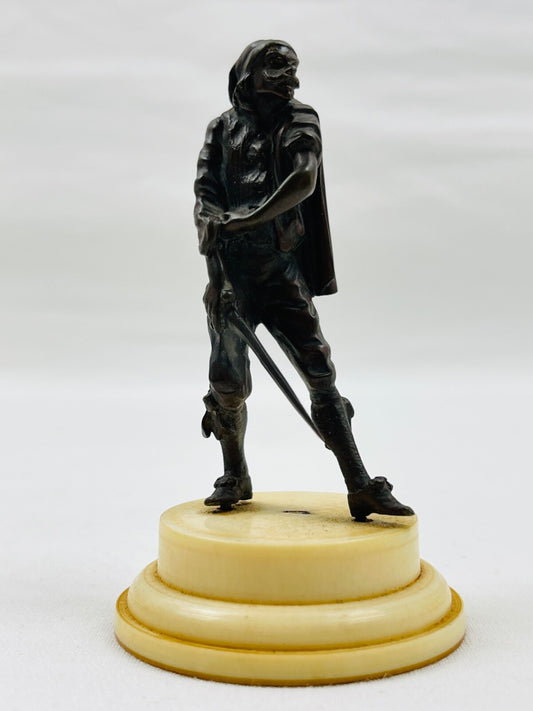 Statuette, figurine en bronze, Scaramouche, Sganarelle...