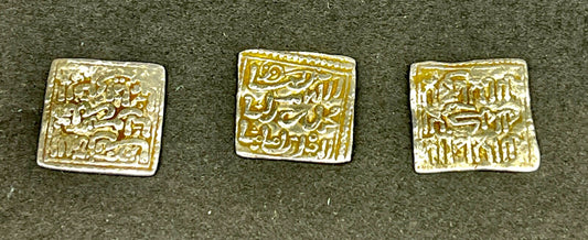 3 Pièces En Argent, Dirham Almohade XIXème ou antérieur