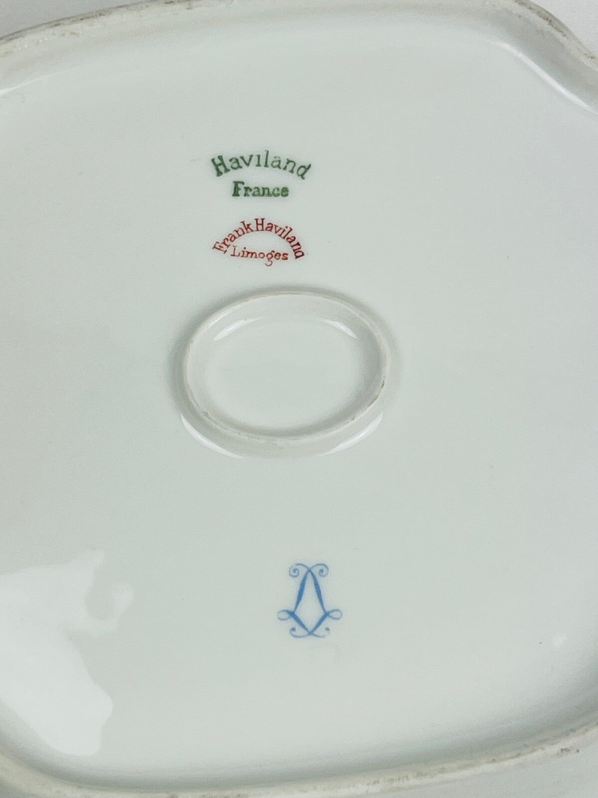 Rare coupe Frank Haviland et Sèvres motif au Chinois