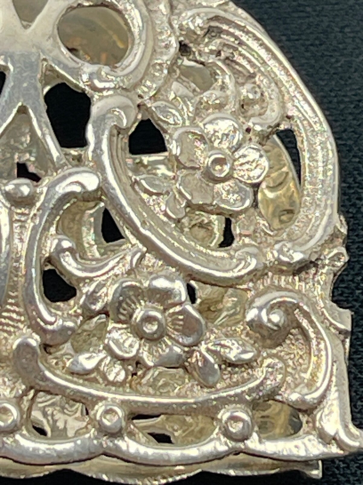 Pelle de service à gâteaux en argent massif
