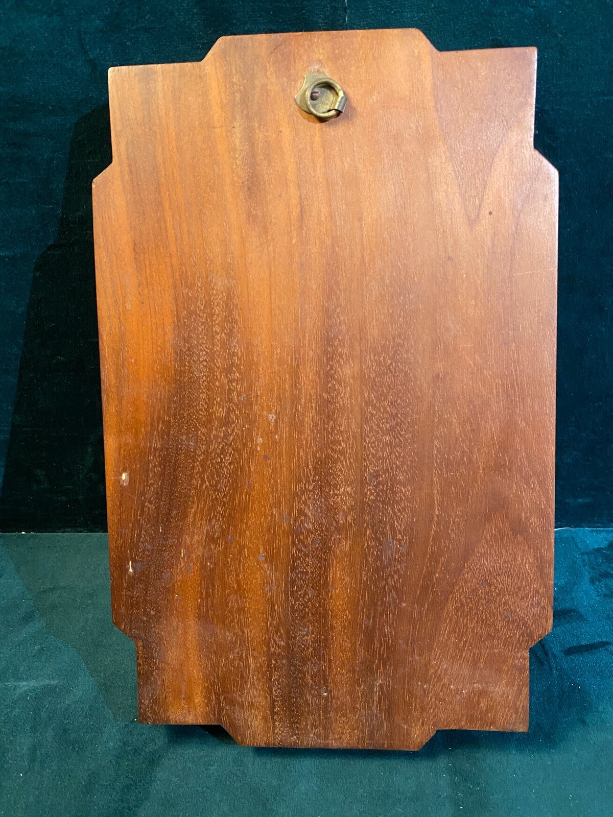 Grand crucifix, bois et bronze