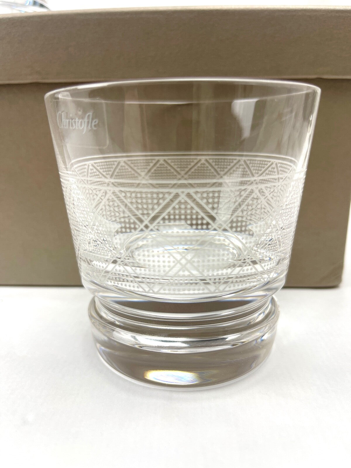 Christofle, Coffret De 2 Verres à Whisky Jardins d'Eden