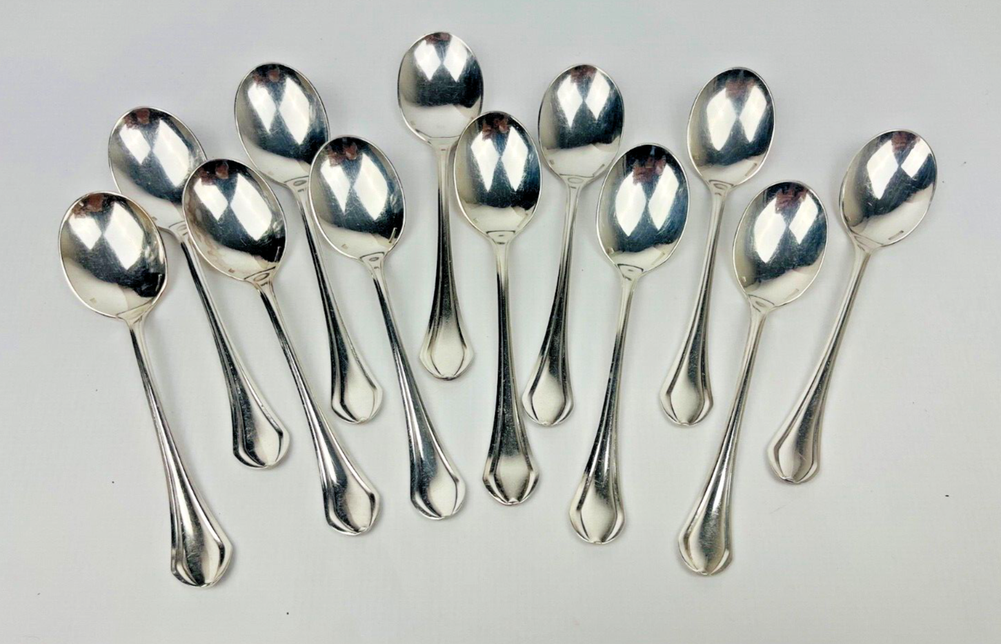 Christofle lot de 12 cuillères  à glace modèle Printania