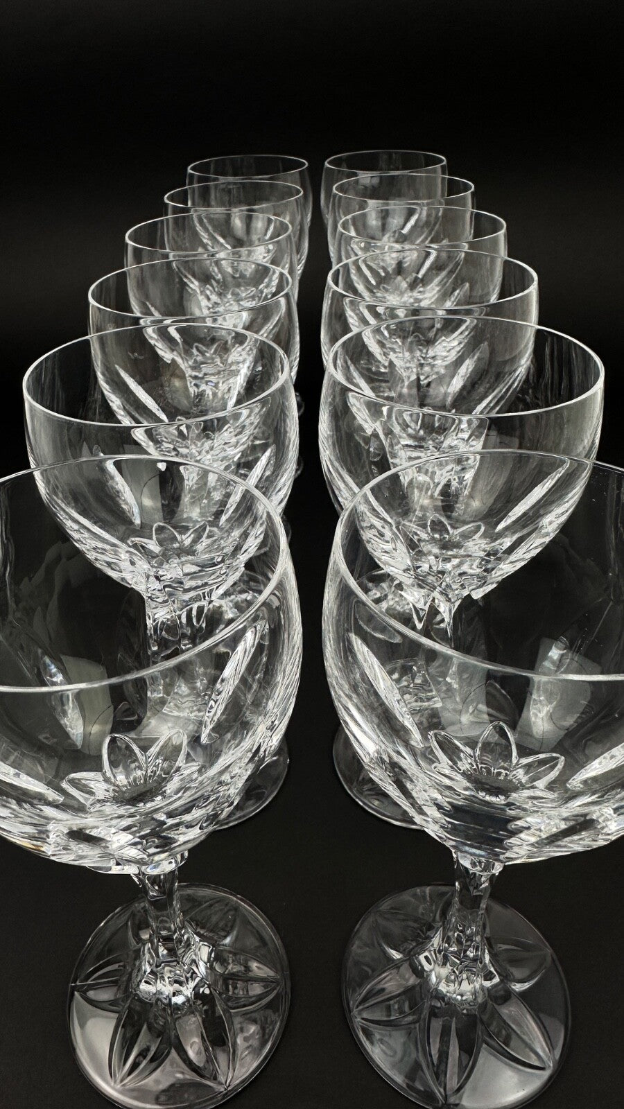 Suite De 12 Verres à Eau Villeroy Et Boch Modèle Isis