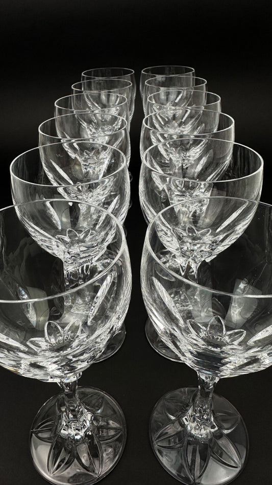 Suite De 12 Verres à Eau Villeroy Et Boch Modèle Isis