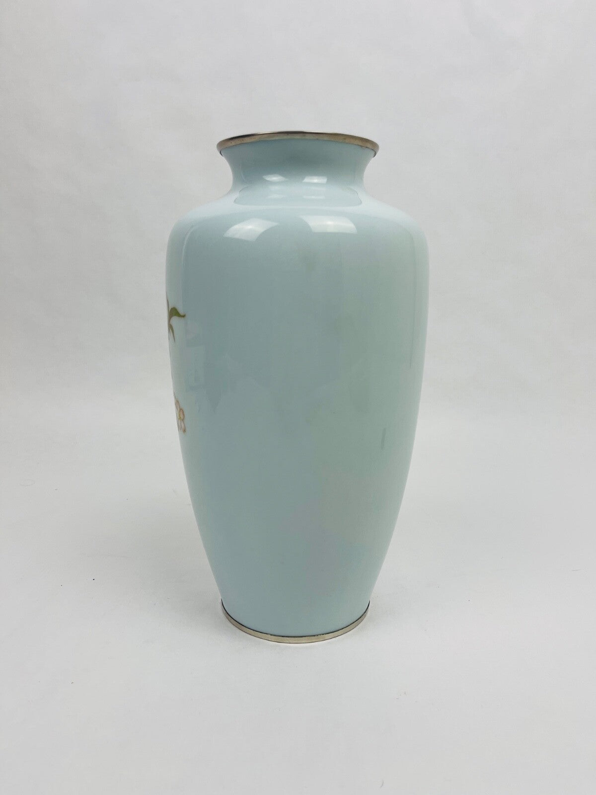 Vase en émaux cloisonnés Japonais dans le goût d' Ando Jubei