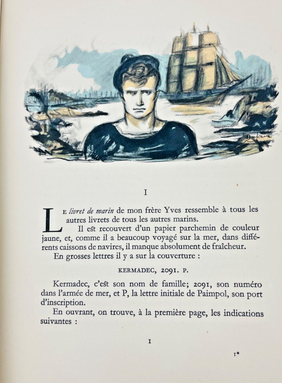 Pierre Loti Mon Frère Yves Illustrations Emilien Dufour Calmann-Lévy 1936