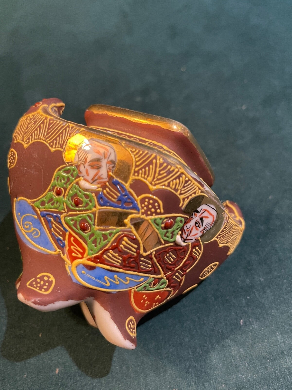 Brûle-parfum en porcelaine  Satsuma Japon n°3