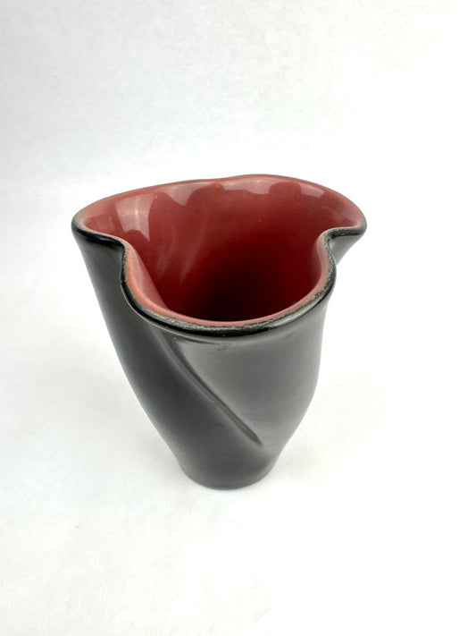 Vase torsadé moderniste Fernand Elchinger, France, années 1950