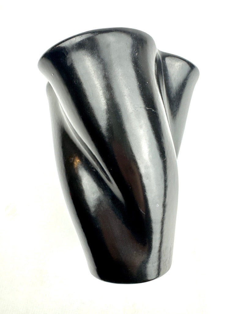 Vase torsadé moderniste Fernand Elchinger, France, années 1950