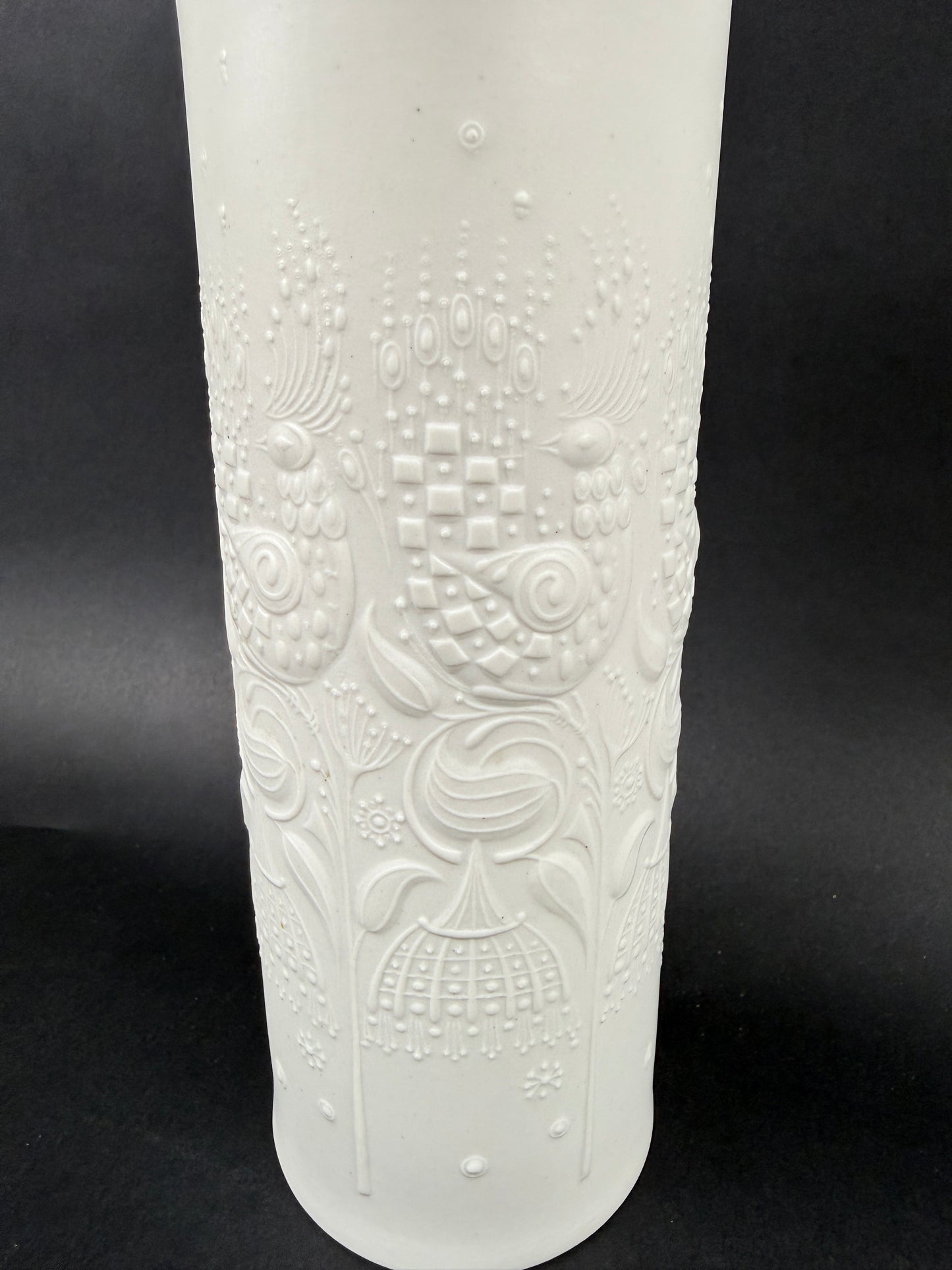 Bjorn Wiinblad, vase en biscuit de porcelaine pour Rosenthal