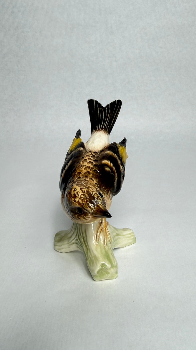 Pinson du Nord Goebel CV 86 de 1967, figurine en porcelaine allemande