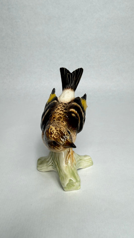 Pinson du Nord Goebel CV 86 de 1967, figurine en porcelaine allemande