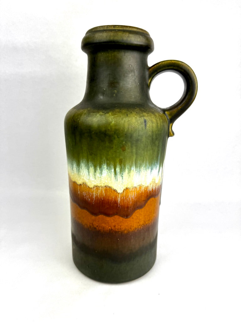 Grande cruche en grès émaillé Scheurich Keramik, West Germany, modèle 407-35