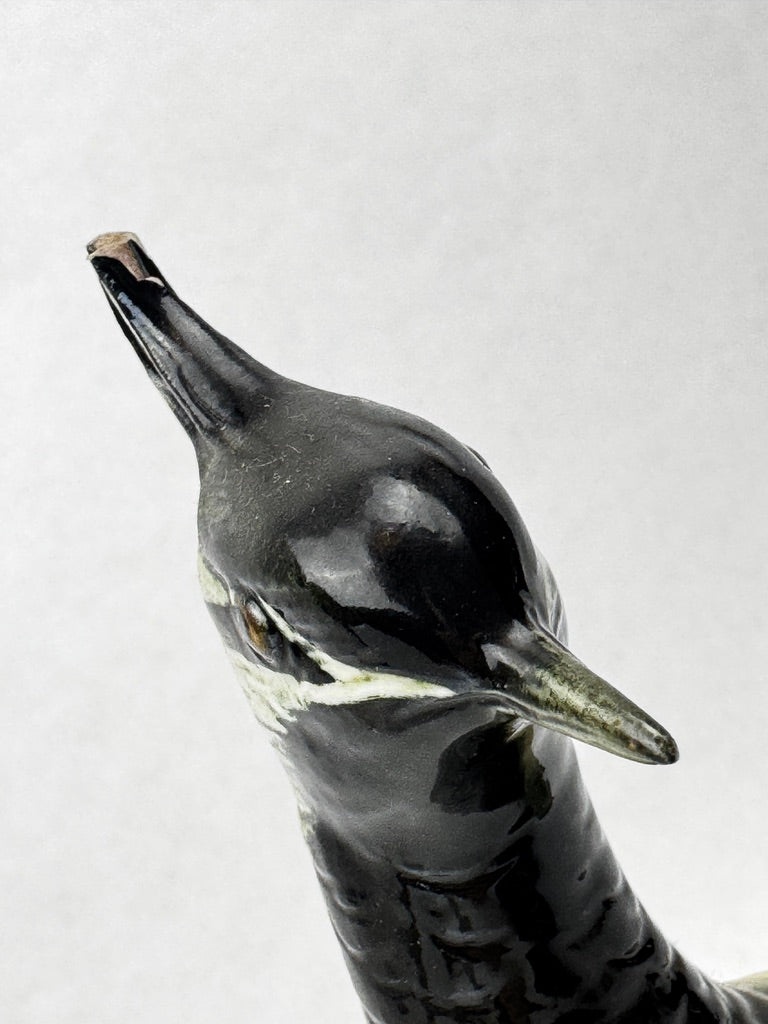 Vanneau huppé en porcelaine Karl Ens, Allemagne vers 1930