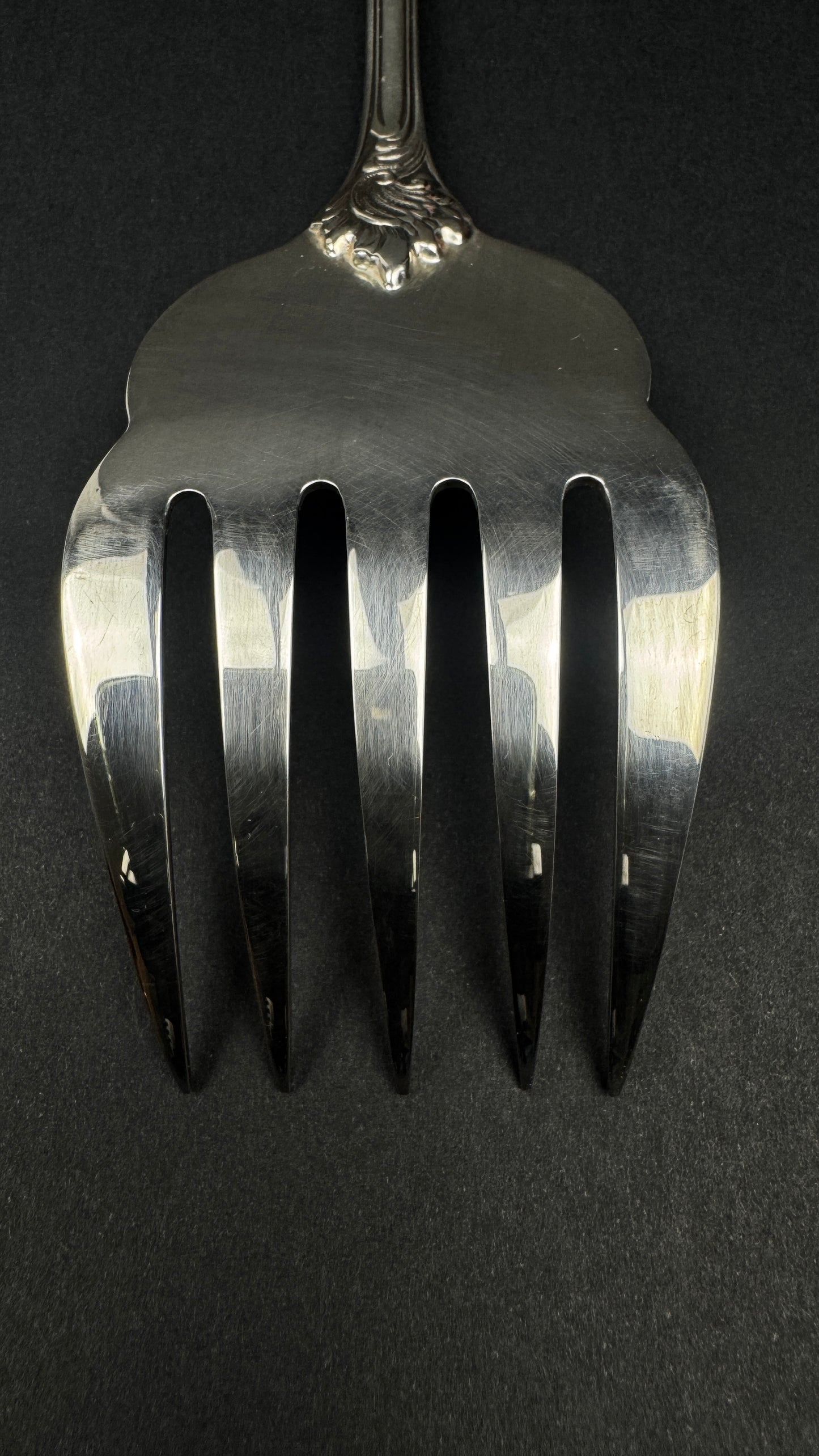 Fourchette servir le poisson Christofle Marly n°80 metal argente neuve années 80